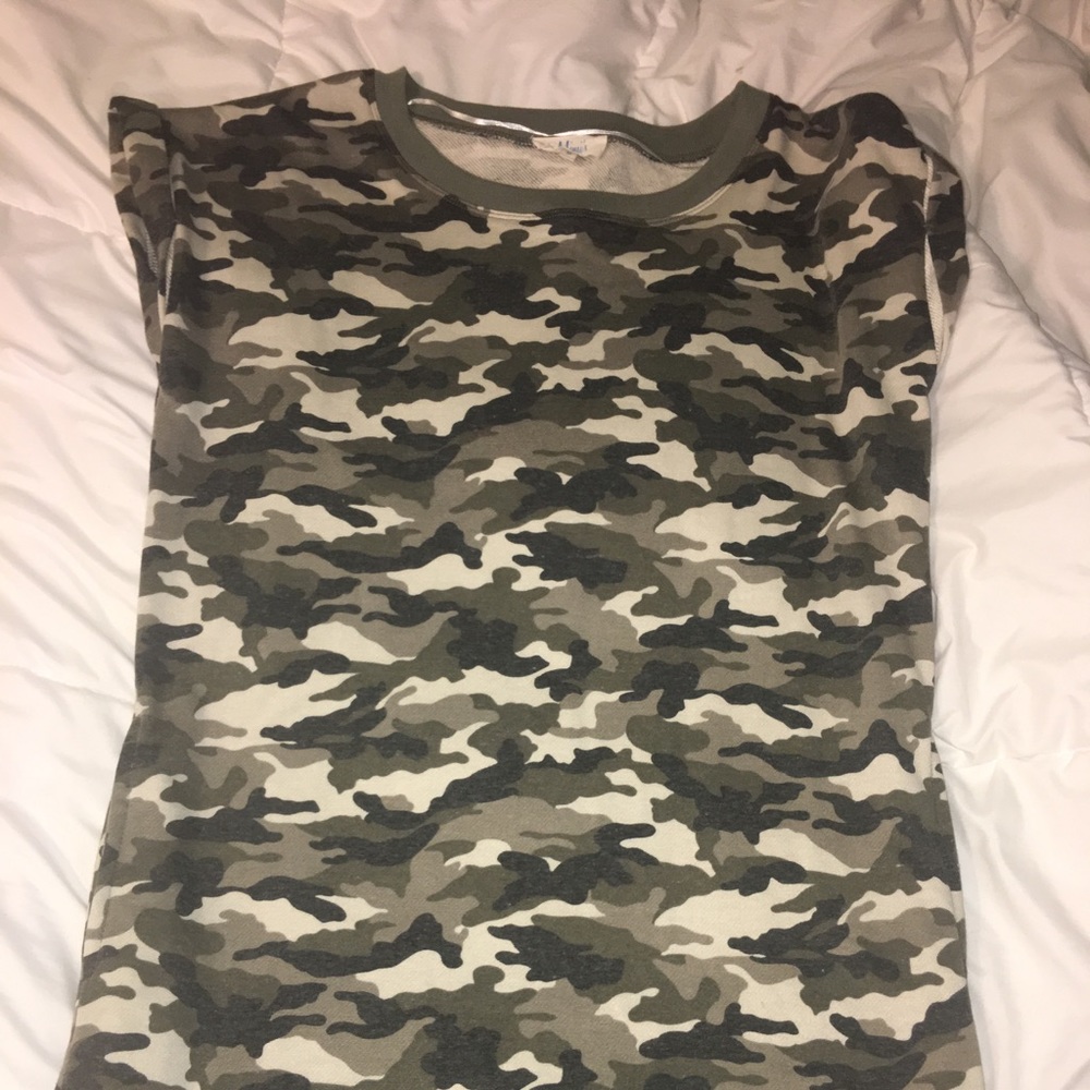 Camo T-shirt Dress